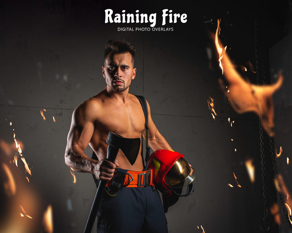 Raining Fire Overlays Photography World